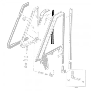 Back Edge Of Vent Window Seal