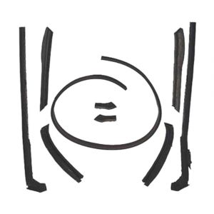 Rubber The Right Way - Convertible Top Weatherstrip Kit - 9 Piece - Image 2