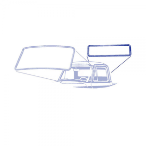 Back Window Seal - Wrap Around Glass