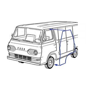 Door Seal Kit - Front