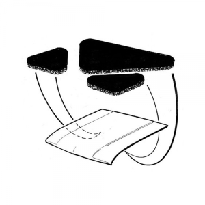 Hood Insulation Kit - 3 pc.