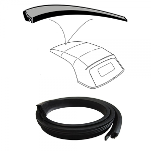 Convertible Top Header / Bow Seal