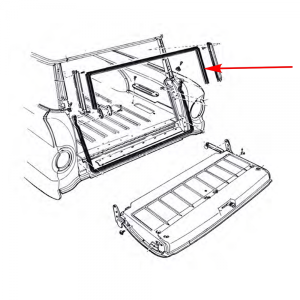 Tailgate Glass To Roof Seal