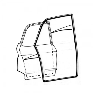 Door Seal Kit - Rear