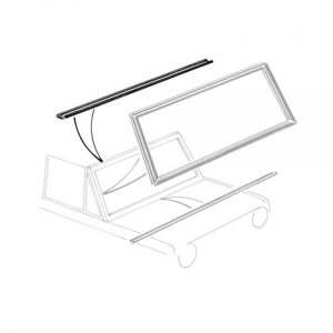 Windshield Frame Top Seal