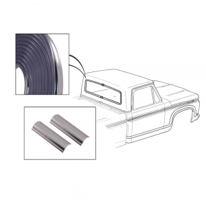 Back Window Chrome Molding Kit