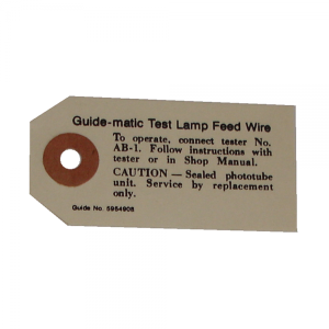 Guide-Matic Photo Tube Tag