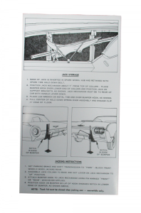 Jack Instructions Decal