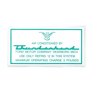 AC Evaporator Case Decal