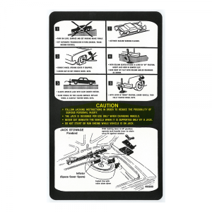 Jack Instructions Decal