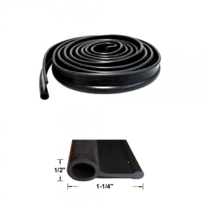 Rubber The Right Way - Multi-Purpose Bulb Seal - 1-1/4" Wide 1/2" Bulb - Image 6