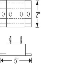 Transmission Mount - REVULCANIZATION SERVICE ONLY - CORE REQUIRED