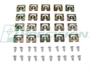 Rear Windshield Reveal Molding Clip Kit