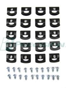 Rear Windshield Reveal Molding Clip Kit