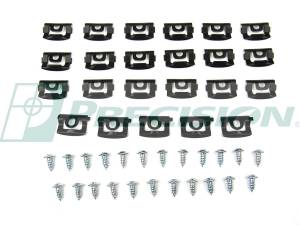 Windshield Reveal Molding Clip Kit