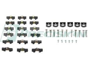 Windshield & Back Glass Reveal Molding Clip Kit