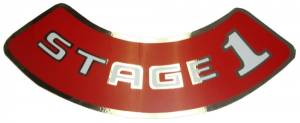 Air Cleaner Decal - Stage I