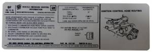 Automatic Transmission Emission Decal - 350-4V