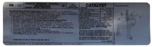 Automatic Transmission Emission Decal - 301