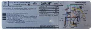Automatic Transmission Emission Decal - 4.9 L