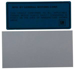 Vehicle Certification Kit