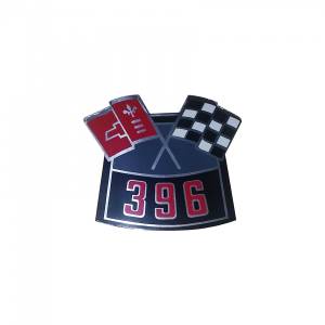 "396" Cross Flag Decal