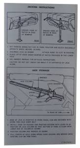 Jack Instructions Decal