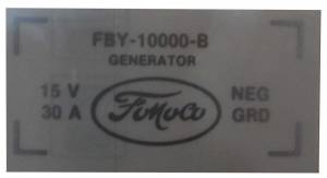 Generator Decal