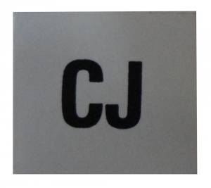 Power Steering Pump Decal