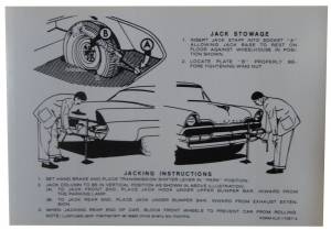 Jack Instructions Decal