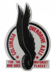 Columbia Axle Window Decal