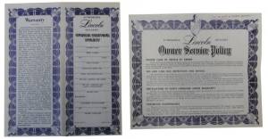 Owners Service Policy