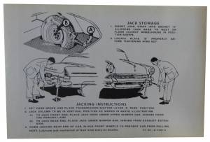 Jack Instructions Decal