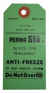 Antifreeze Tag