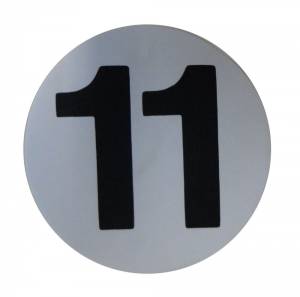 Assembly Line Production Day Window Sticker - "11"