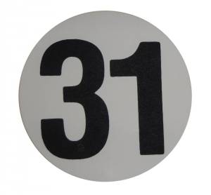 Assembly Line Production Day Window Sticker - "31"