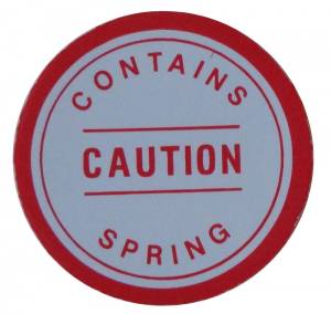 Power Brake Booster Decal