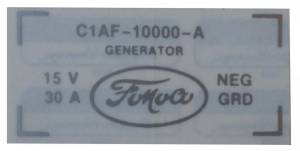 Generator Decal