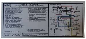 5.0 Automatic Transmission Emission Decal