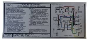 5.0 Automatic / Manual Transmission Emission Decal