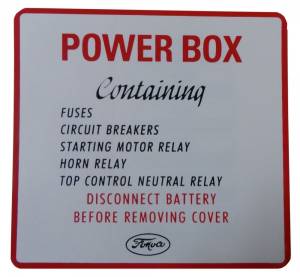 Power Box Decal