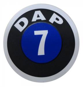 Assembly Line Production Day Window Sticker - "7"