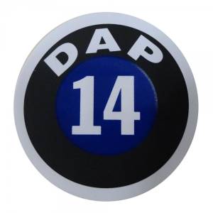 Assembly Line Production Day Window Sticker - "14"