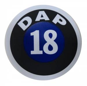 Assembly Line Production Day Window Sticker - "18"