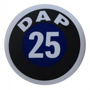 Assembly Line Production Day Window Sticker - "25"