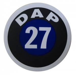 Assembly Line Production Day Window Sticker - "27"