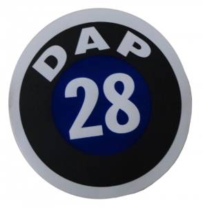 Assembly Line Production Day Window Sticker - "28"