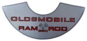 "Ram Rod 350" Air Cleaner Decal