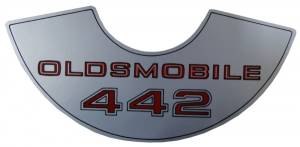 "442" Air Cleaner Decal