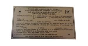 Emission Decal - 455-4V